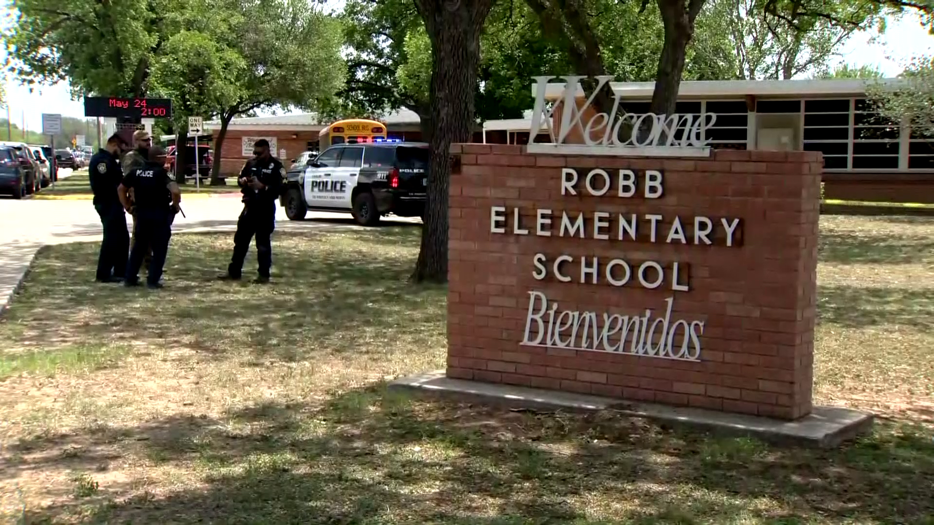 Robb Elementary School in Uvalde, Texas