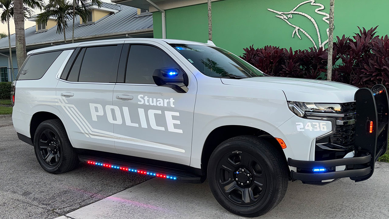 Stuart police vehicle (December 2025) - File
