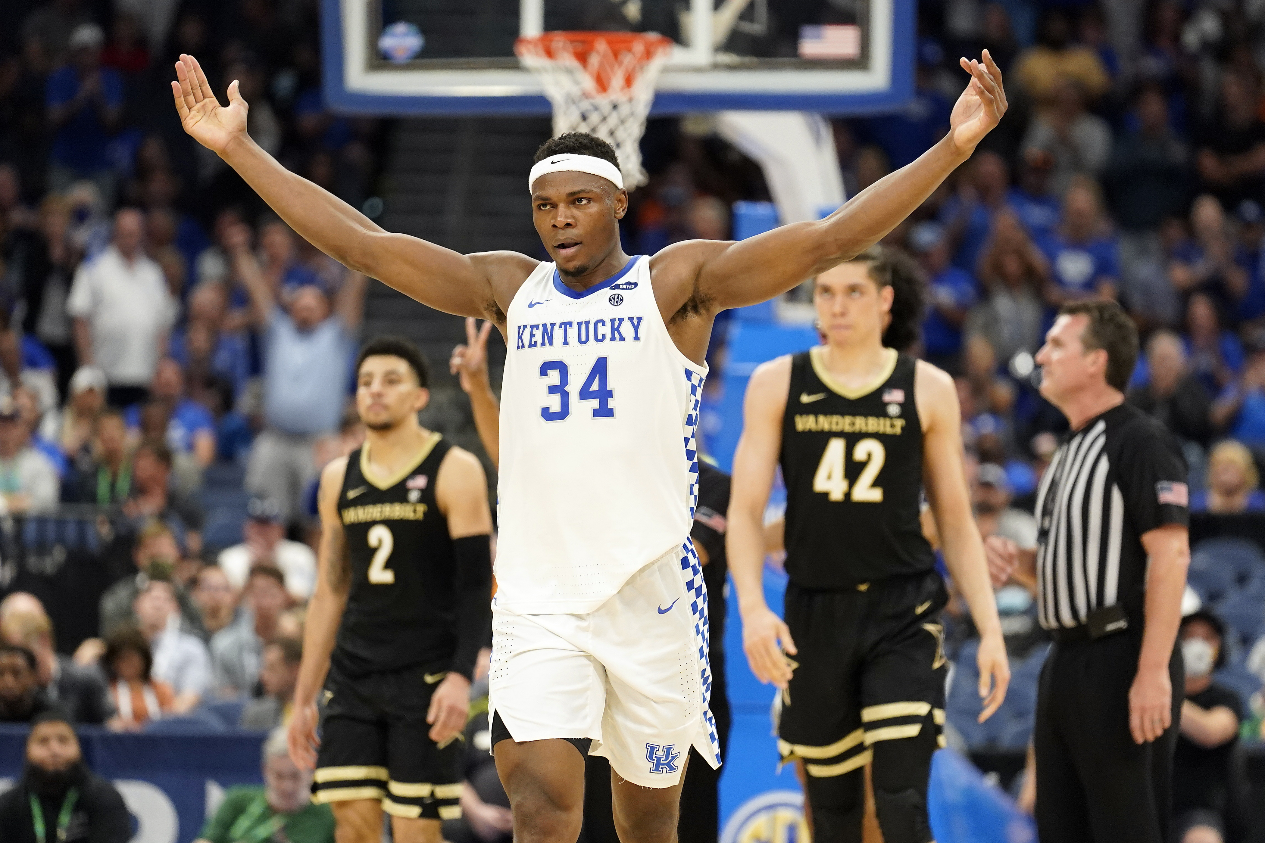 SEC Vanderbilt Kentucky Basketball