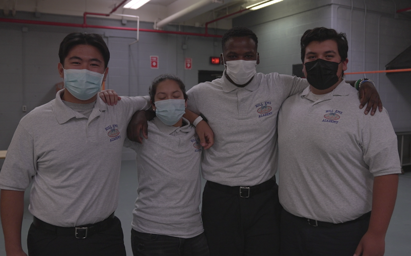 Fire Science Academy students