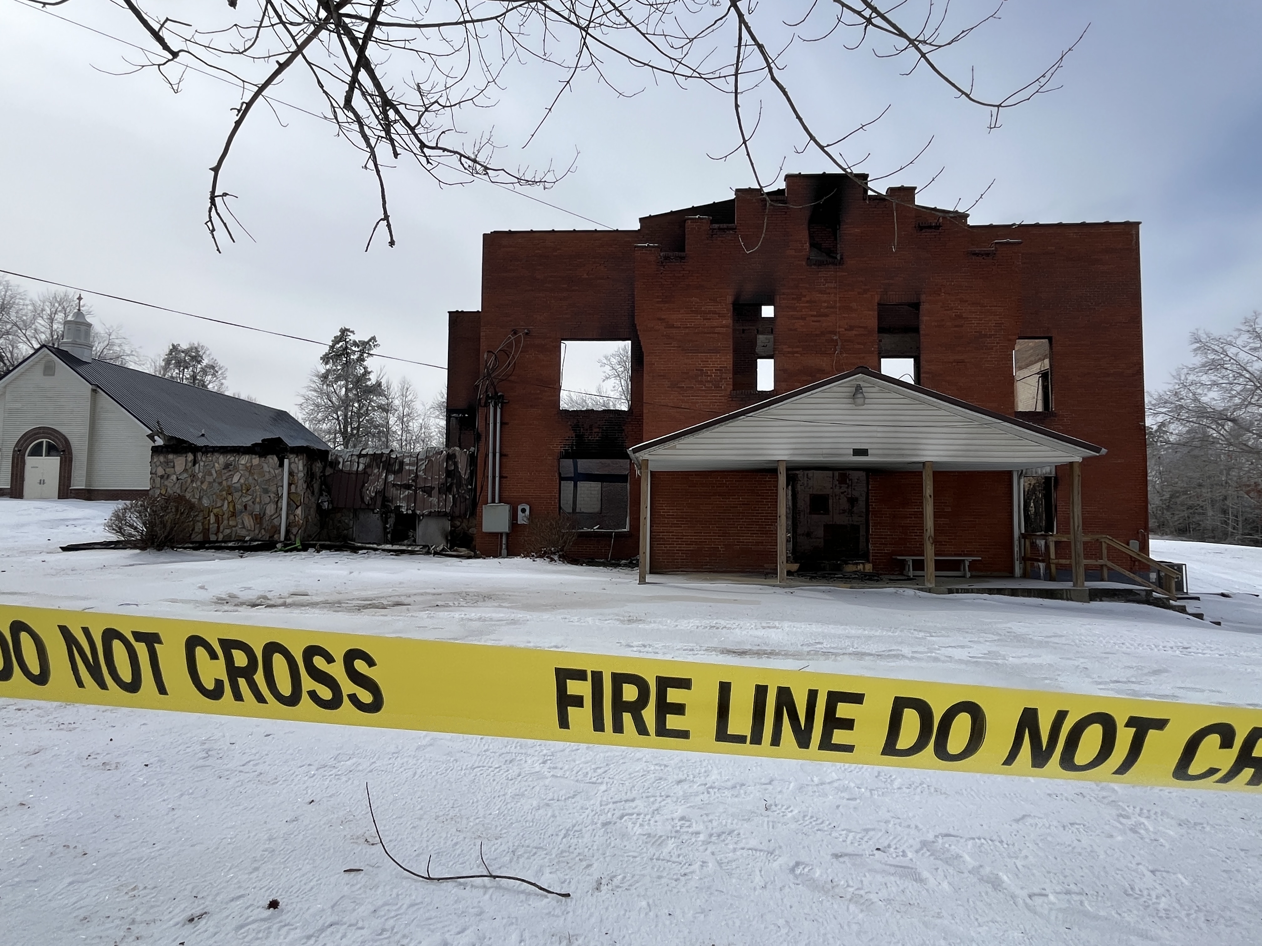 Dessie Scott school after structure fire 