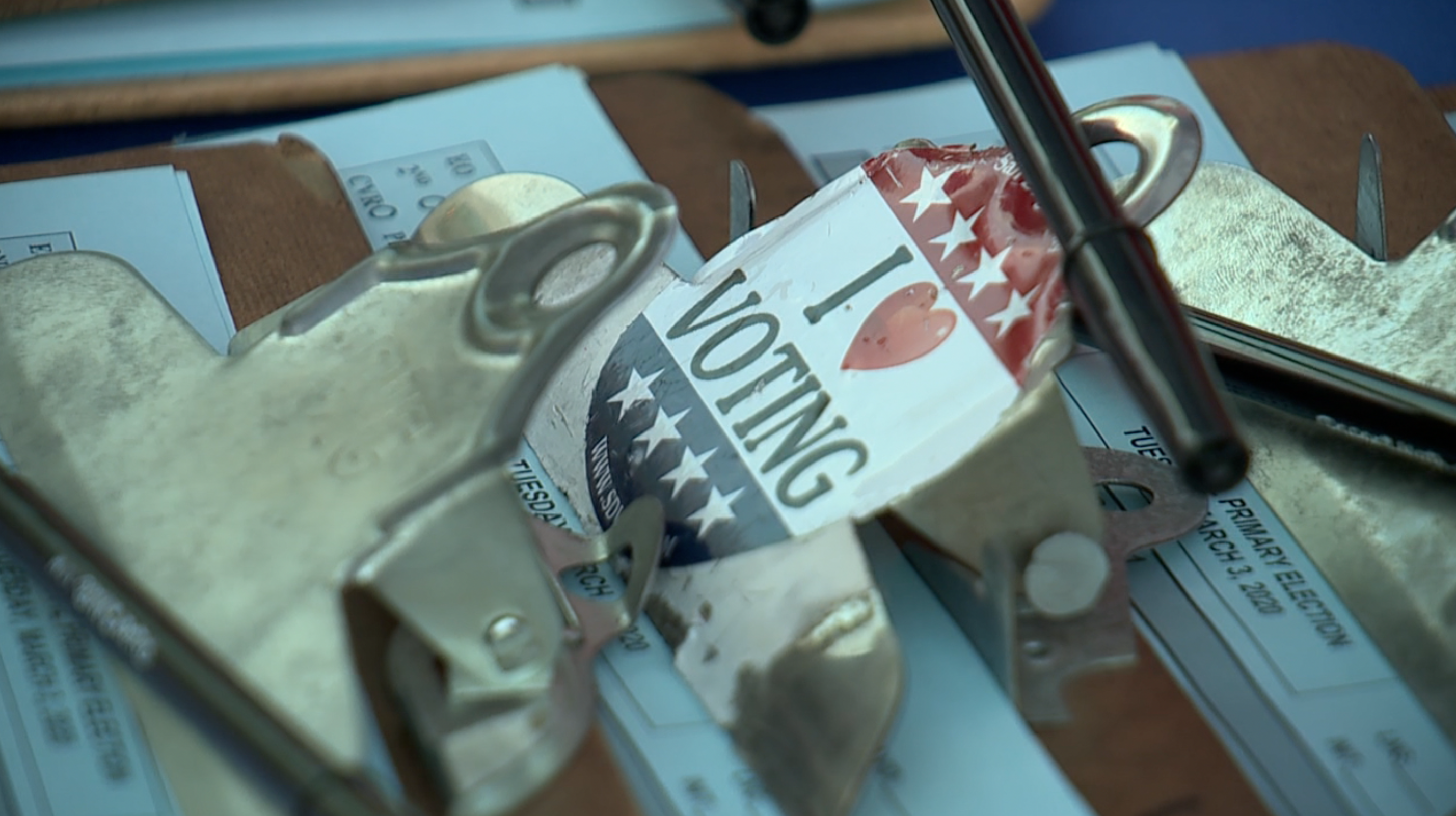 I love voting