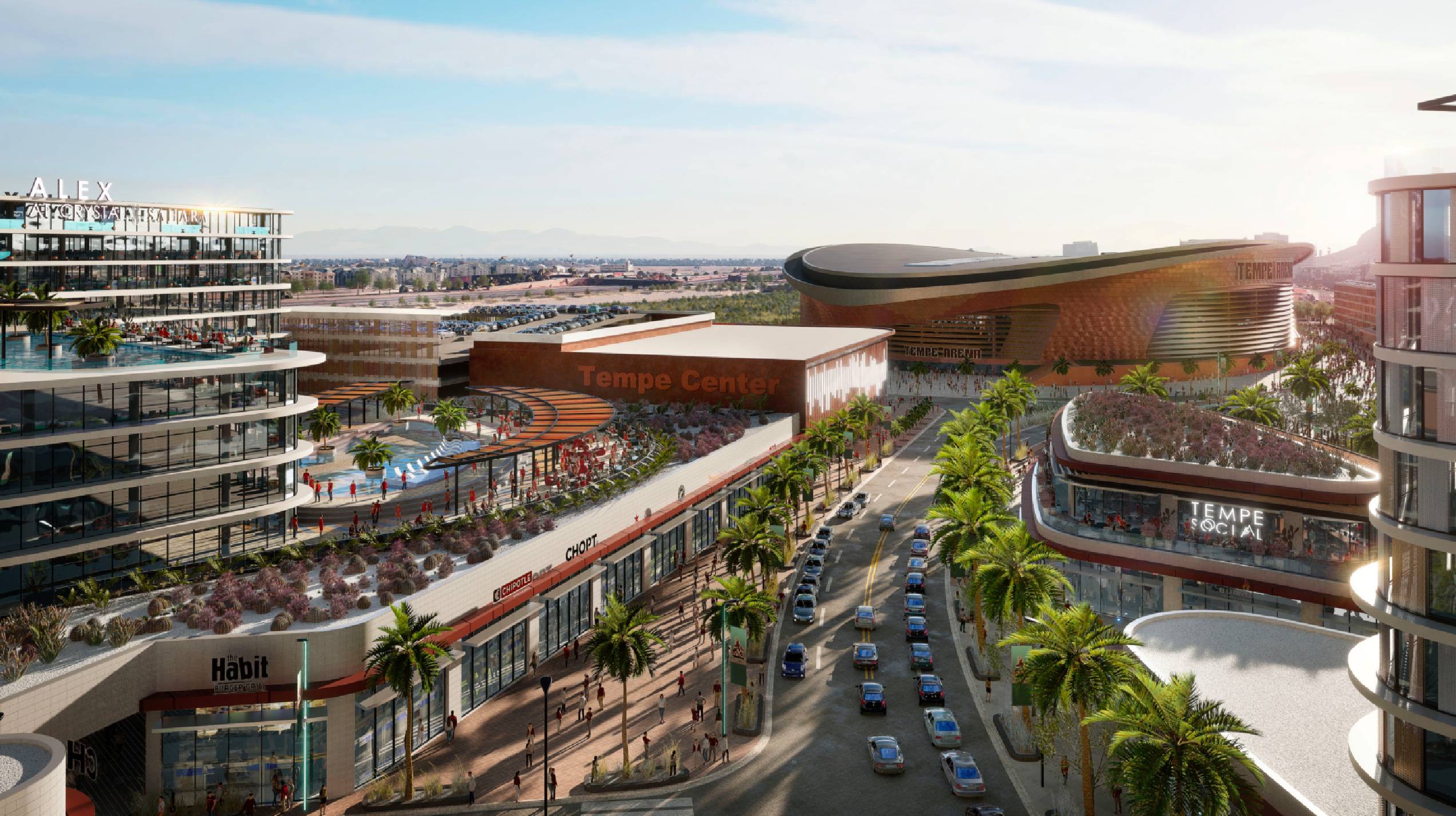 Lumen Strategies Arizona new renderings of ‘Tempe Entertainment District’ 
