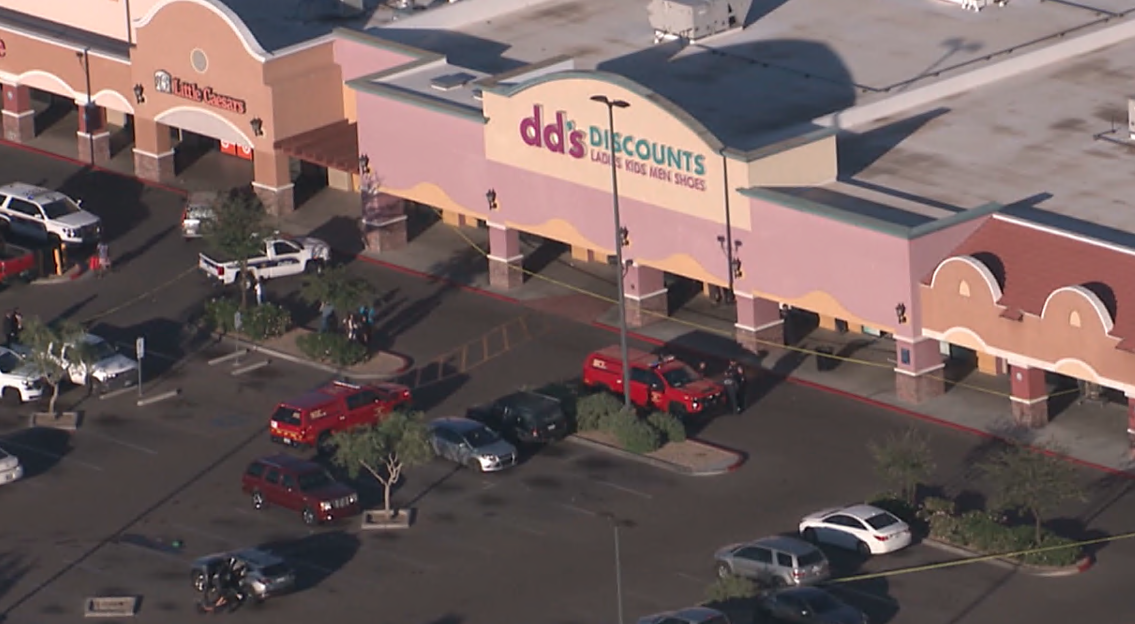 Car crashes into Phoenix store