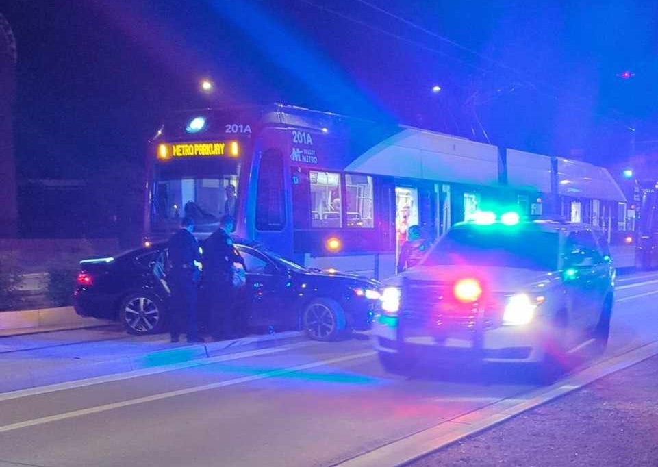 20th Street / Washington light rail crash 2-24-24