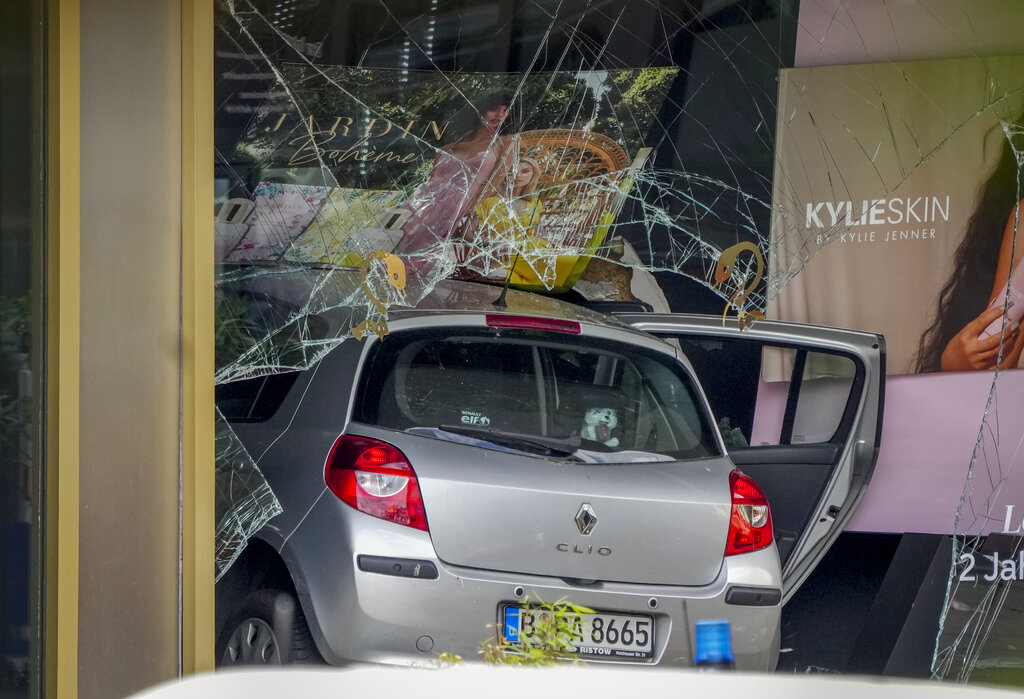 APTOPIX Germany Car Crash