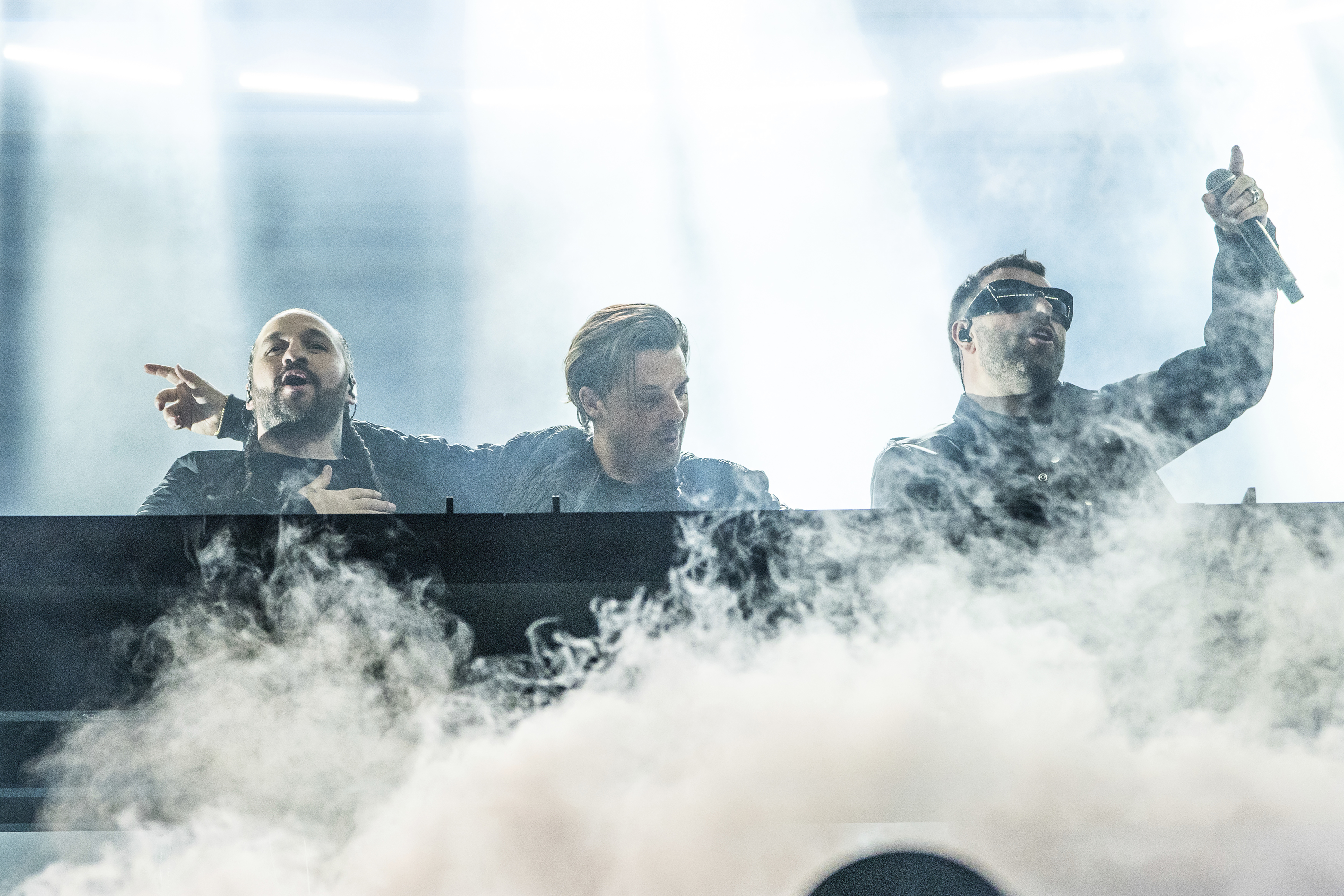 Swedish House Mafia: Steve Angello, Axwell, Sebastian Ingrosso
