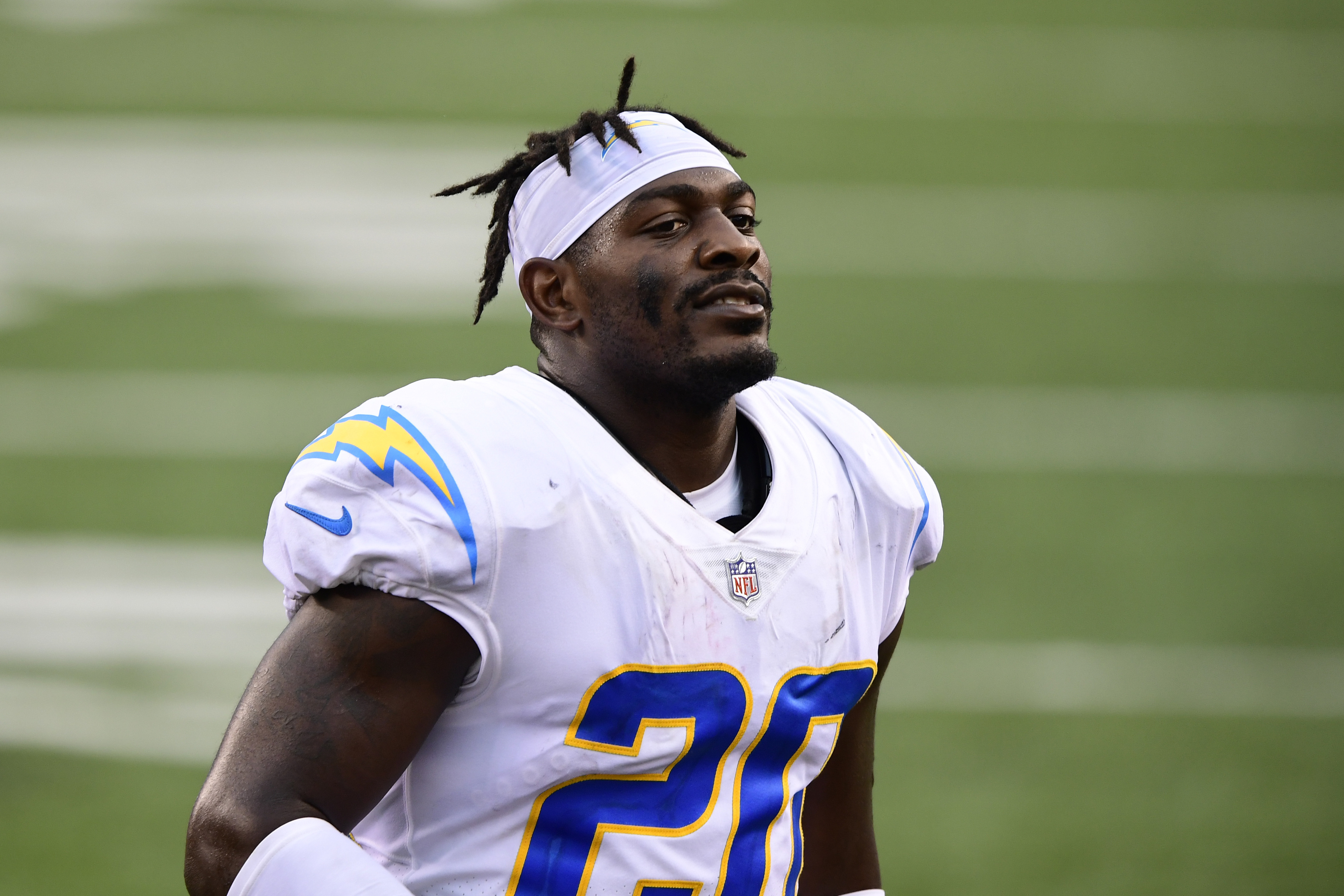 Desmond King Chargers Bengals Football