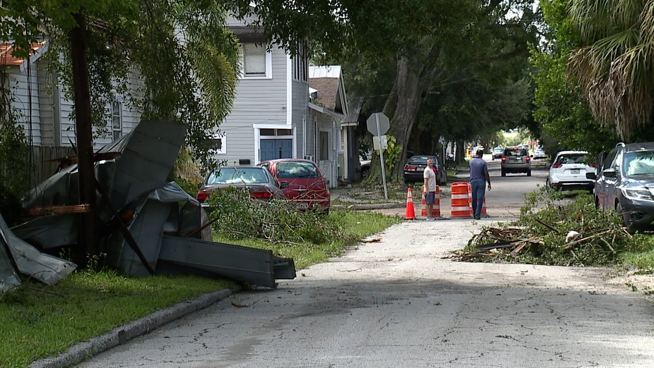 Ybor Storm Damage