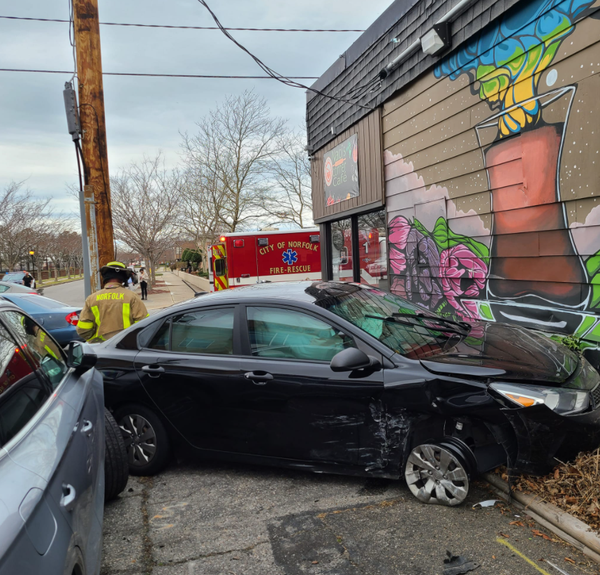Car crashes into Naci’s Corner Café 