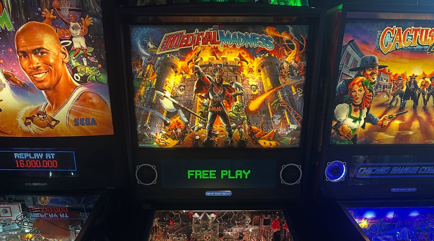 Wax Moon pinball machines