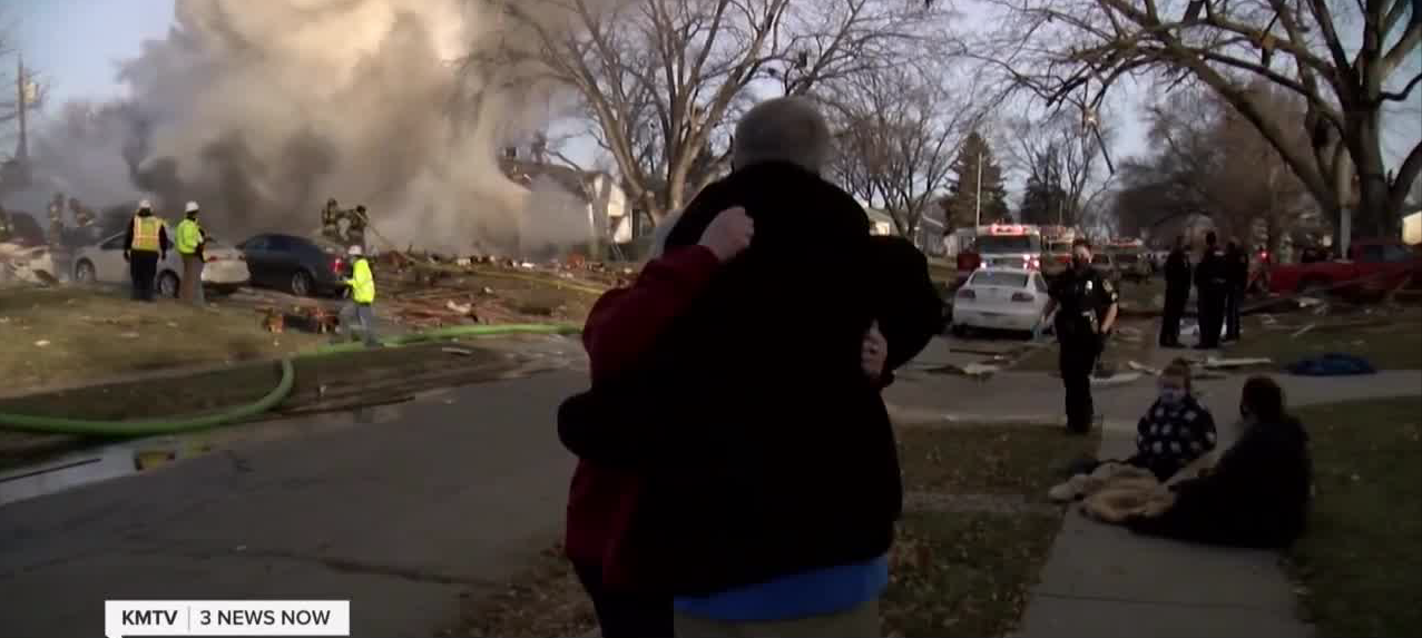 50th and L House Explosion South Omaha