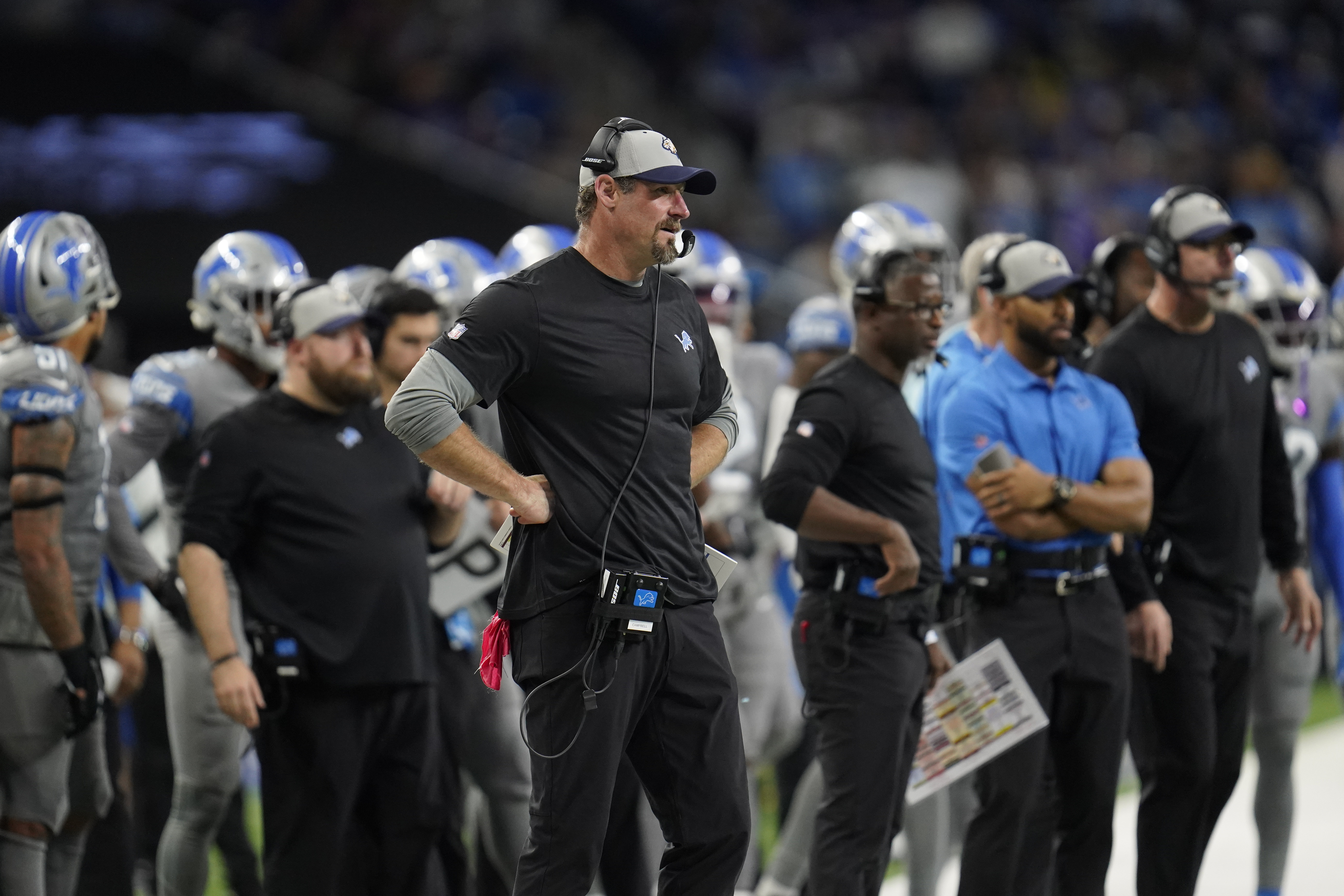 Dan Campbell Vikings Lions Football