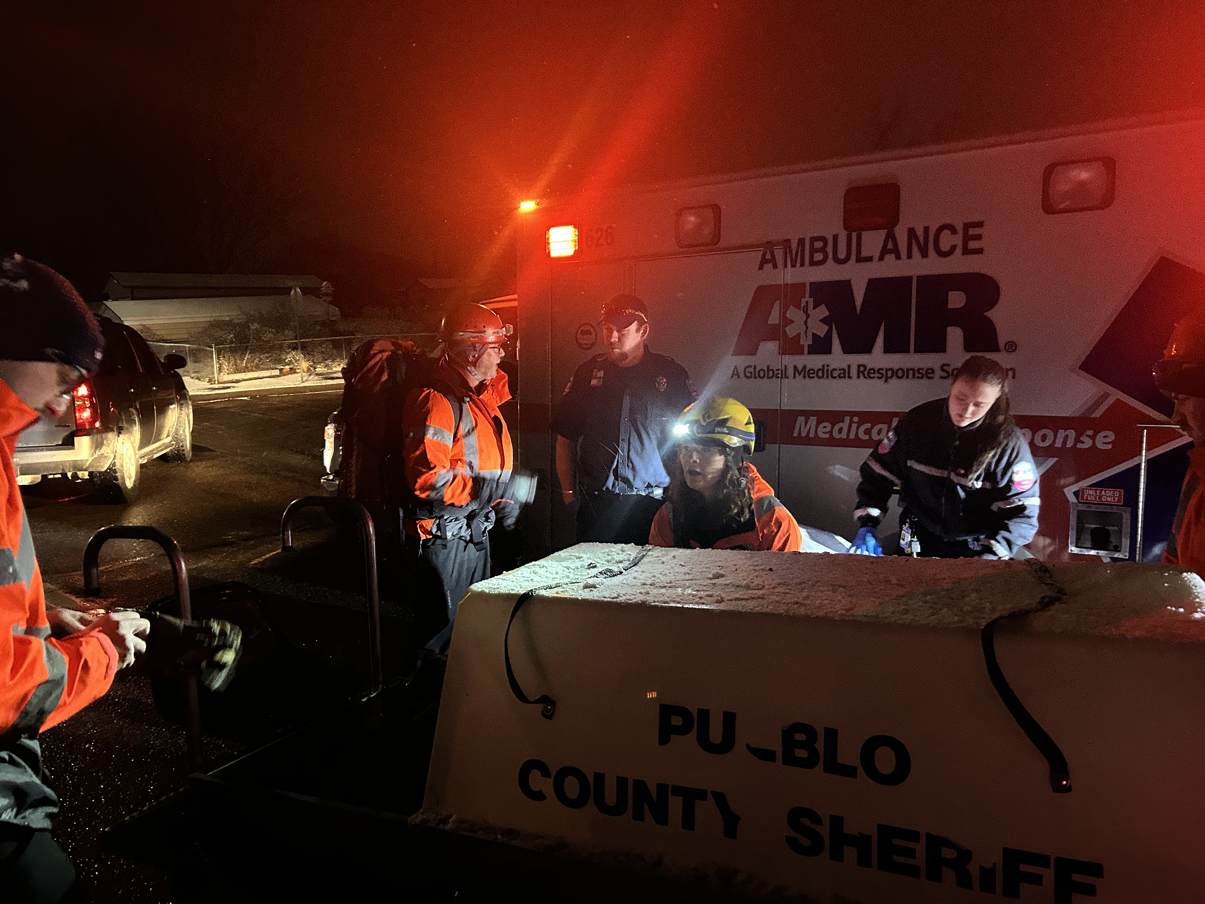Pueblo County Sheriff’s Office volunteer Search and Rescue members 