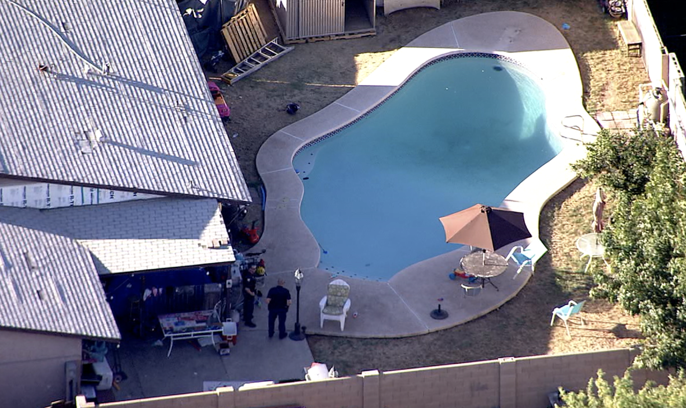 Drowning call 63rd Ave and Osborn