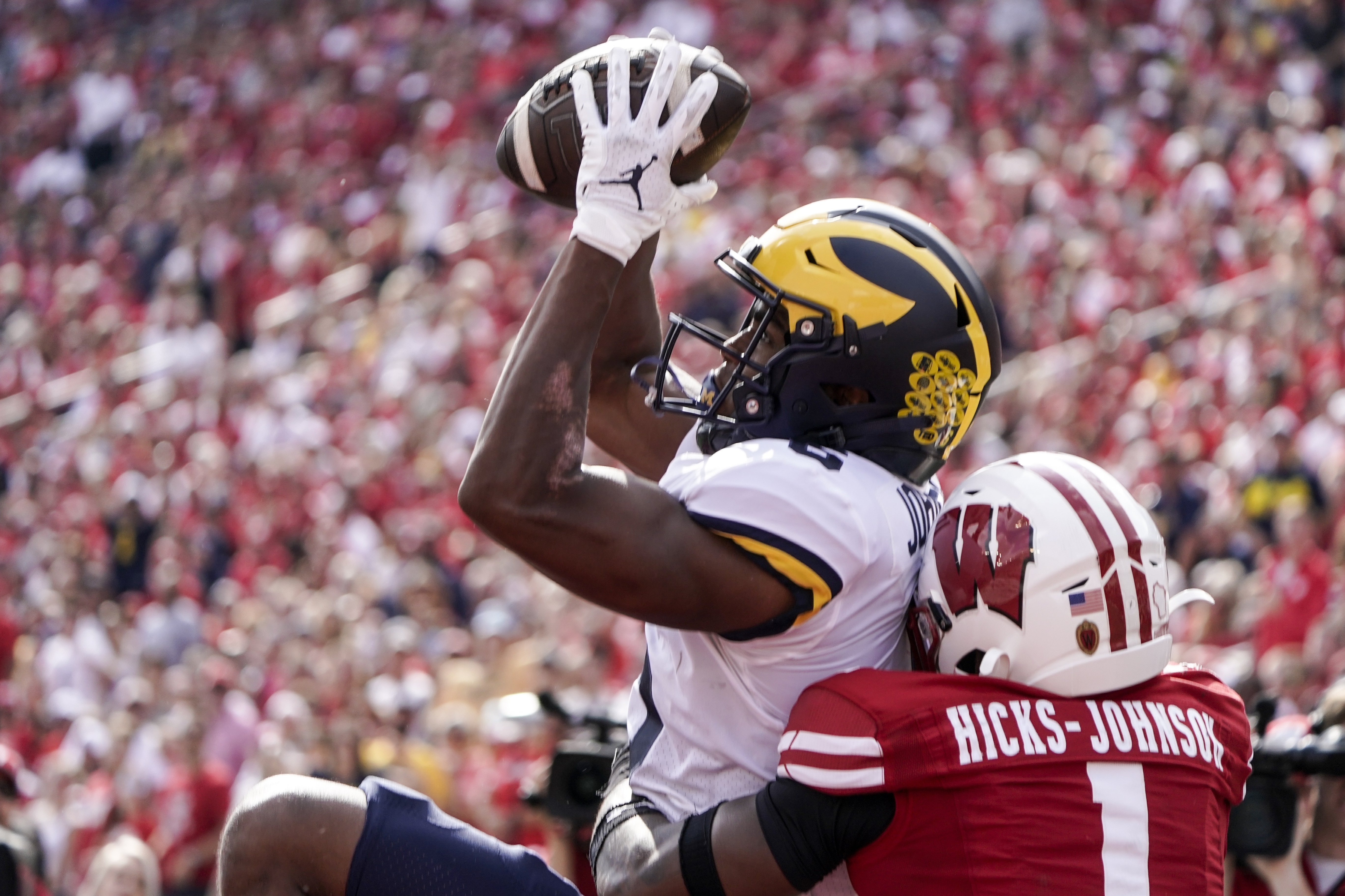 Cornelius Johnson Michigan Wisconsin Football