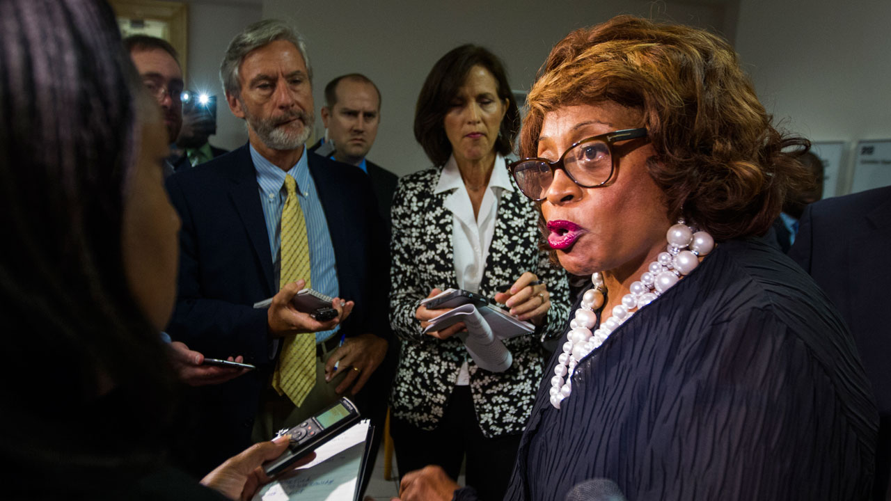 Rep. Corrine Brown, D-Fla., Aug. 13, 2015 file photo
