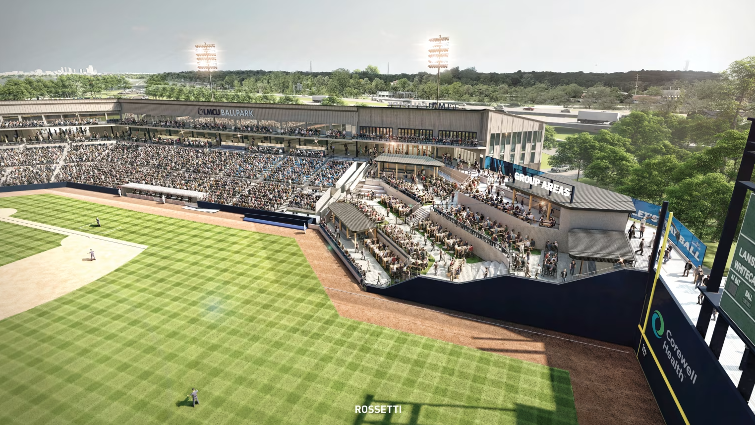 Whitecaps construction renderings