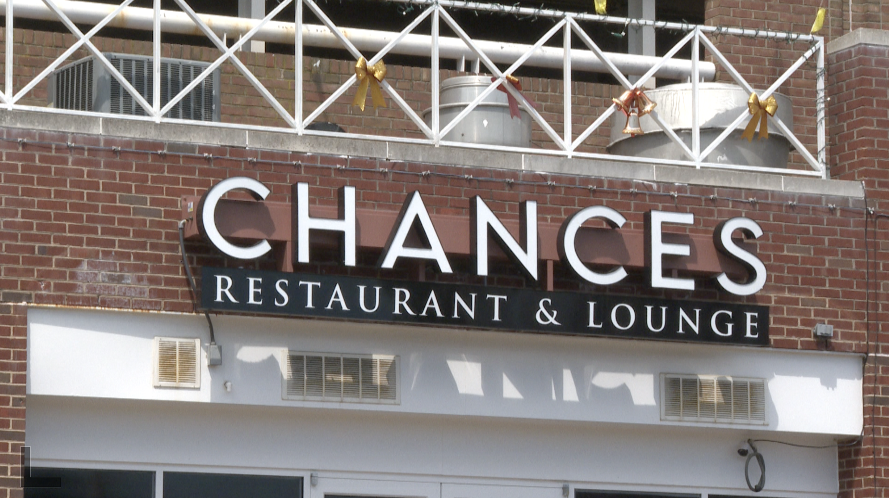 Chances Restaurant and Lounge sign