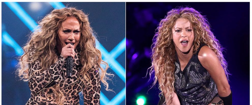 J. Lo and Shakira