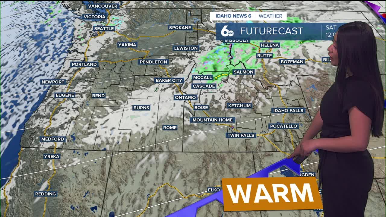 Record breaking warmth into Friday, ahead of a weekend cool down 