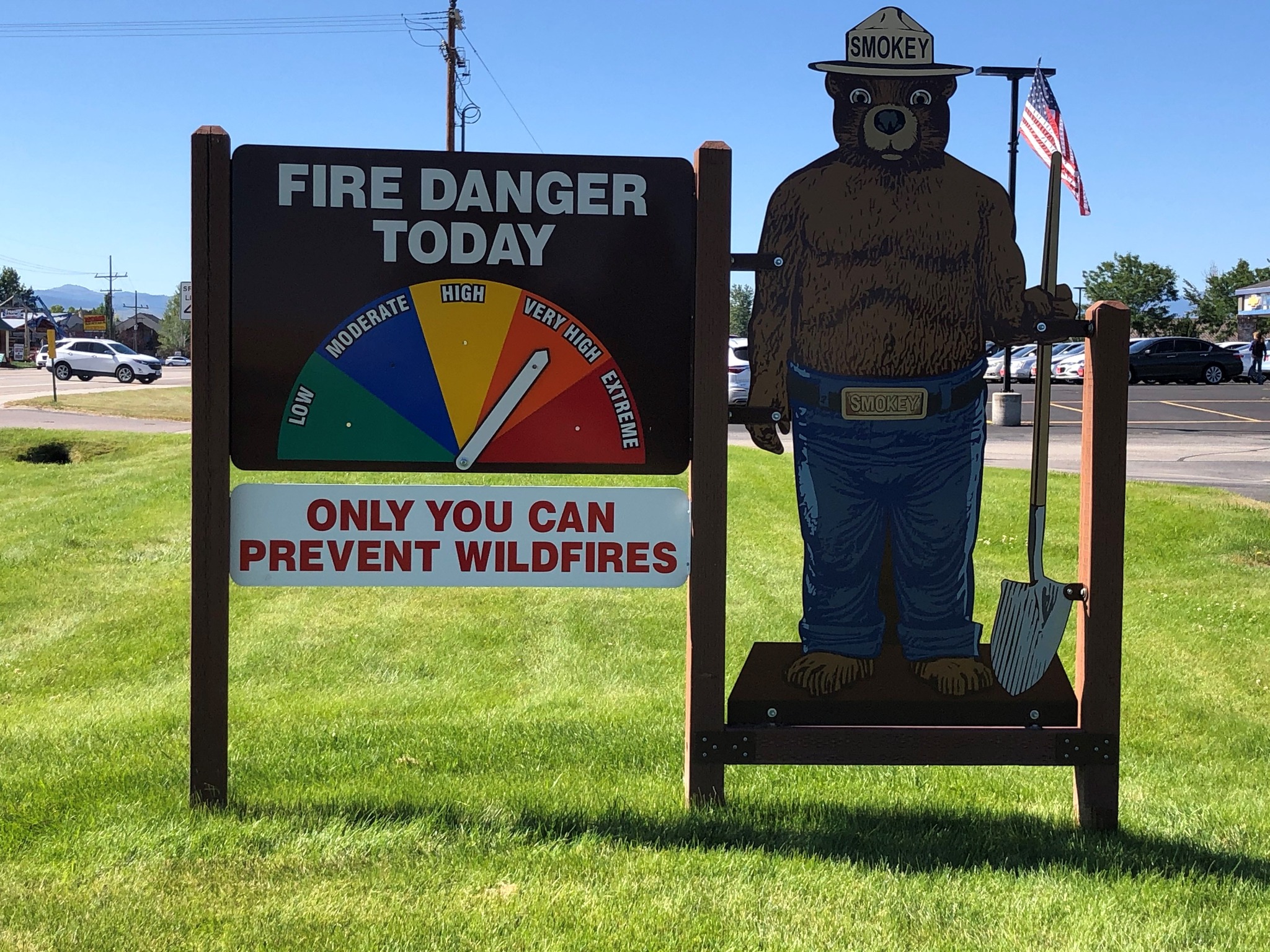 Bitterroot National Forest Very High Fire Danger