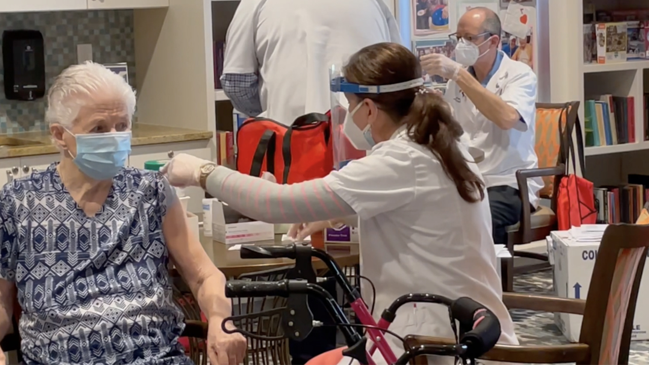 Residents at HarborChase of Palm Beach Gardens receive COVID-19 vaccine on Jan. 18, 2021.jpg