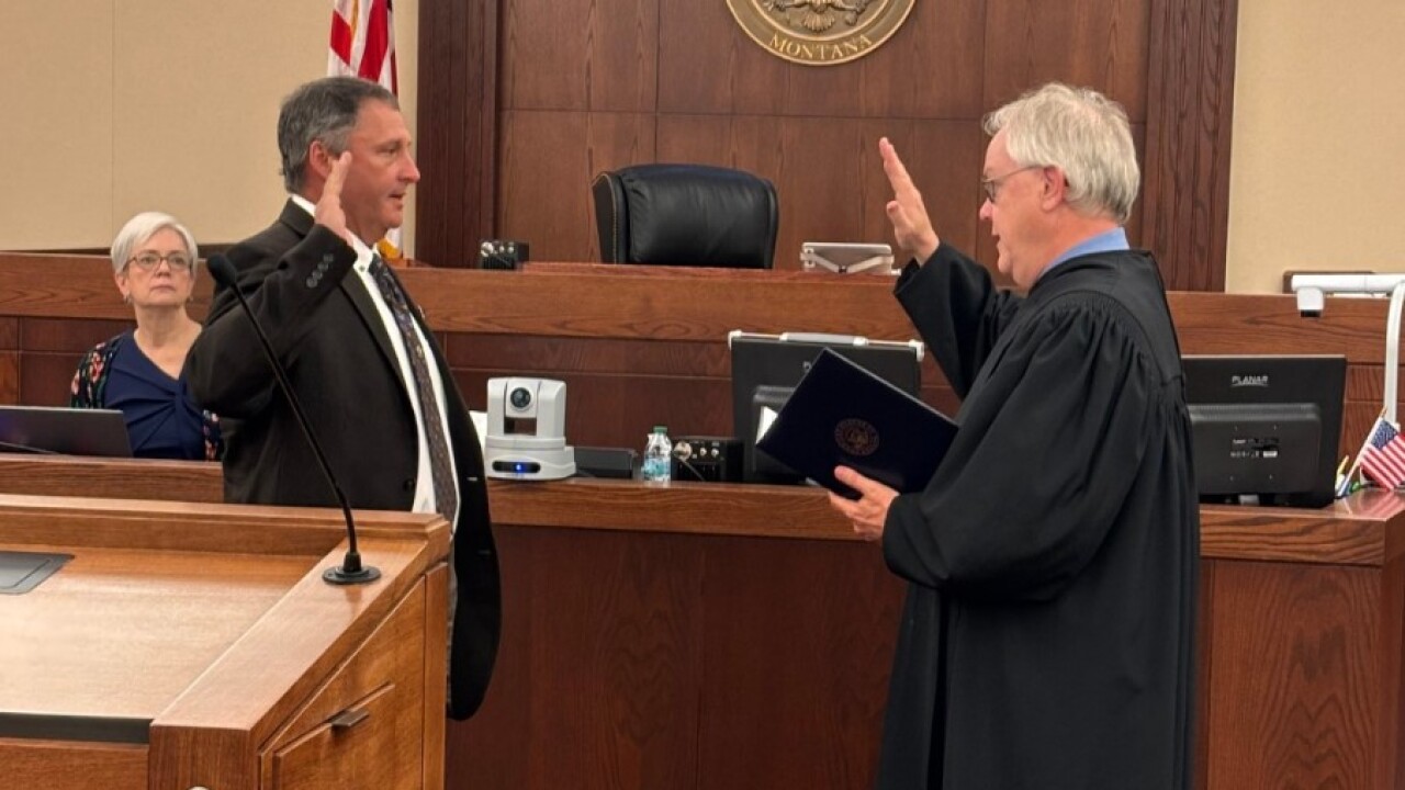 Former Gallatin County Sheriff Brian Gootkin sworn in as U.S. Marshal