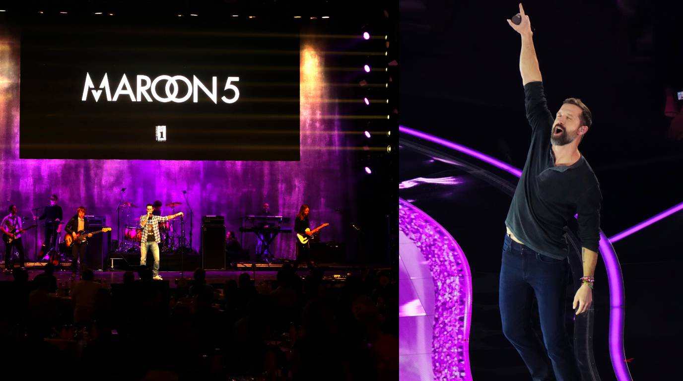 Maroon 5 and Walker Hayes 