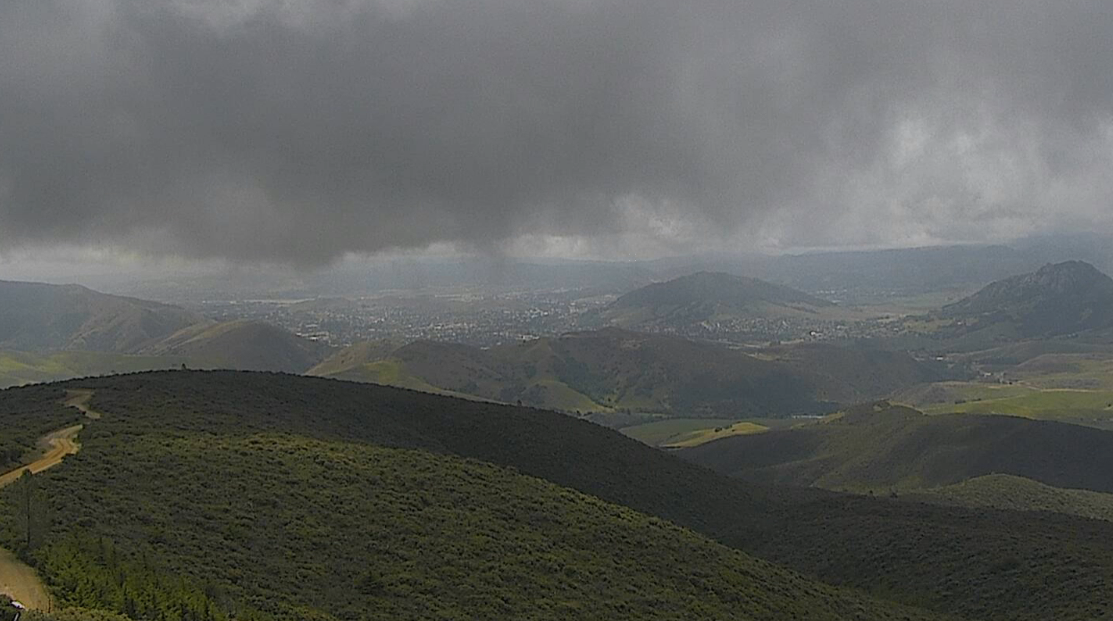 Cuesta Peak on a rainy day