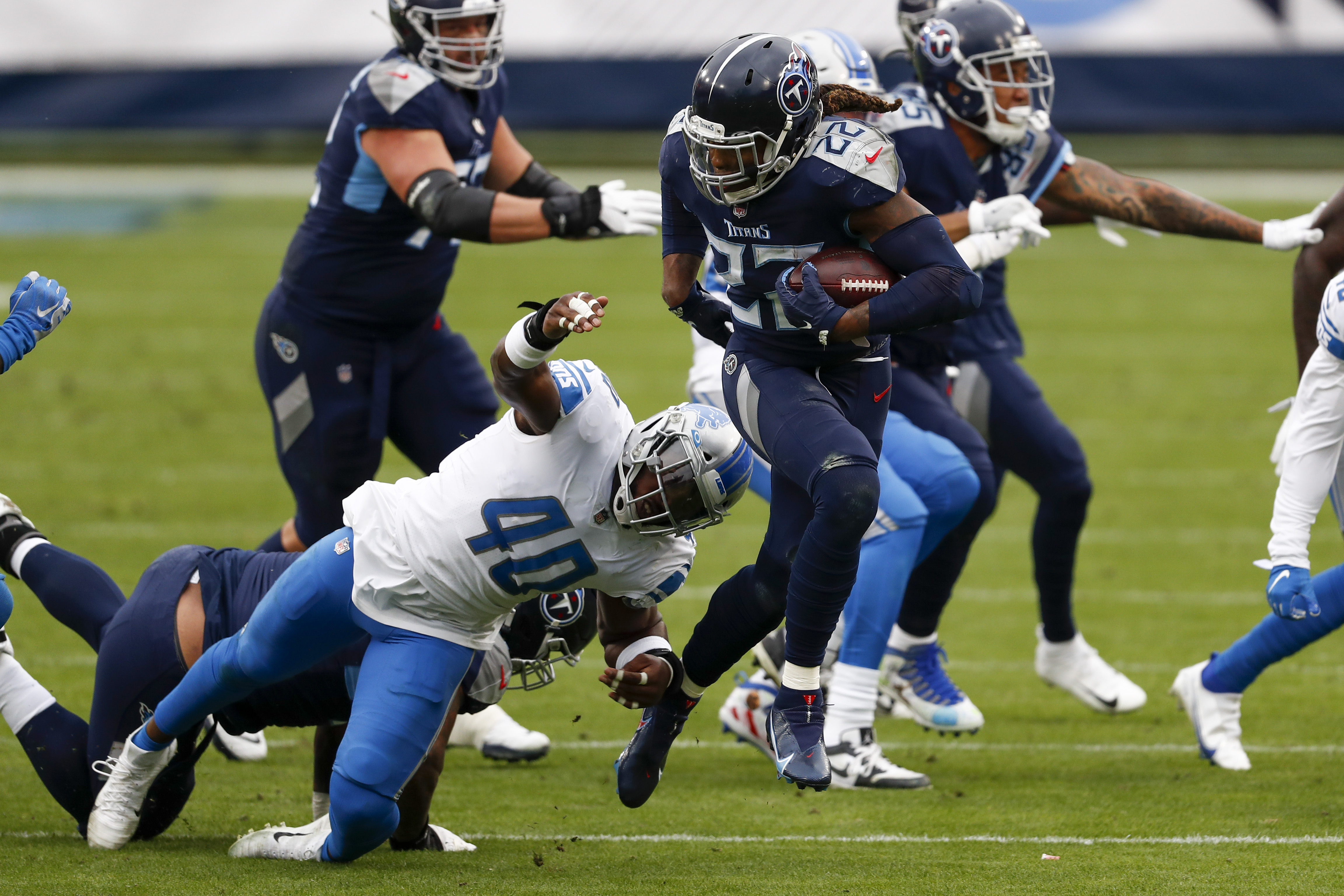 Lions Titans Football