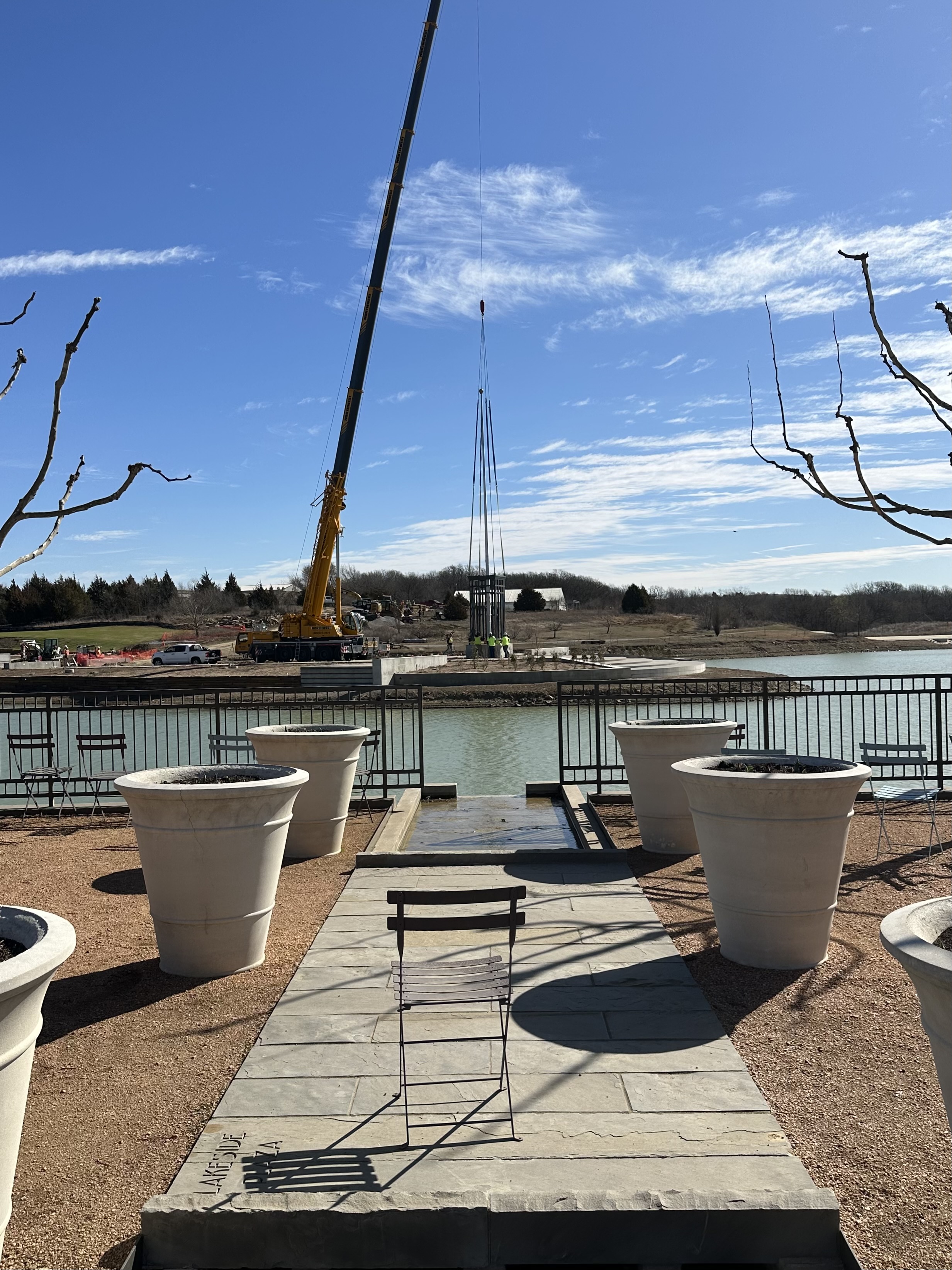 Tulsa Botanic Garden plinth