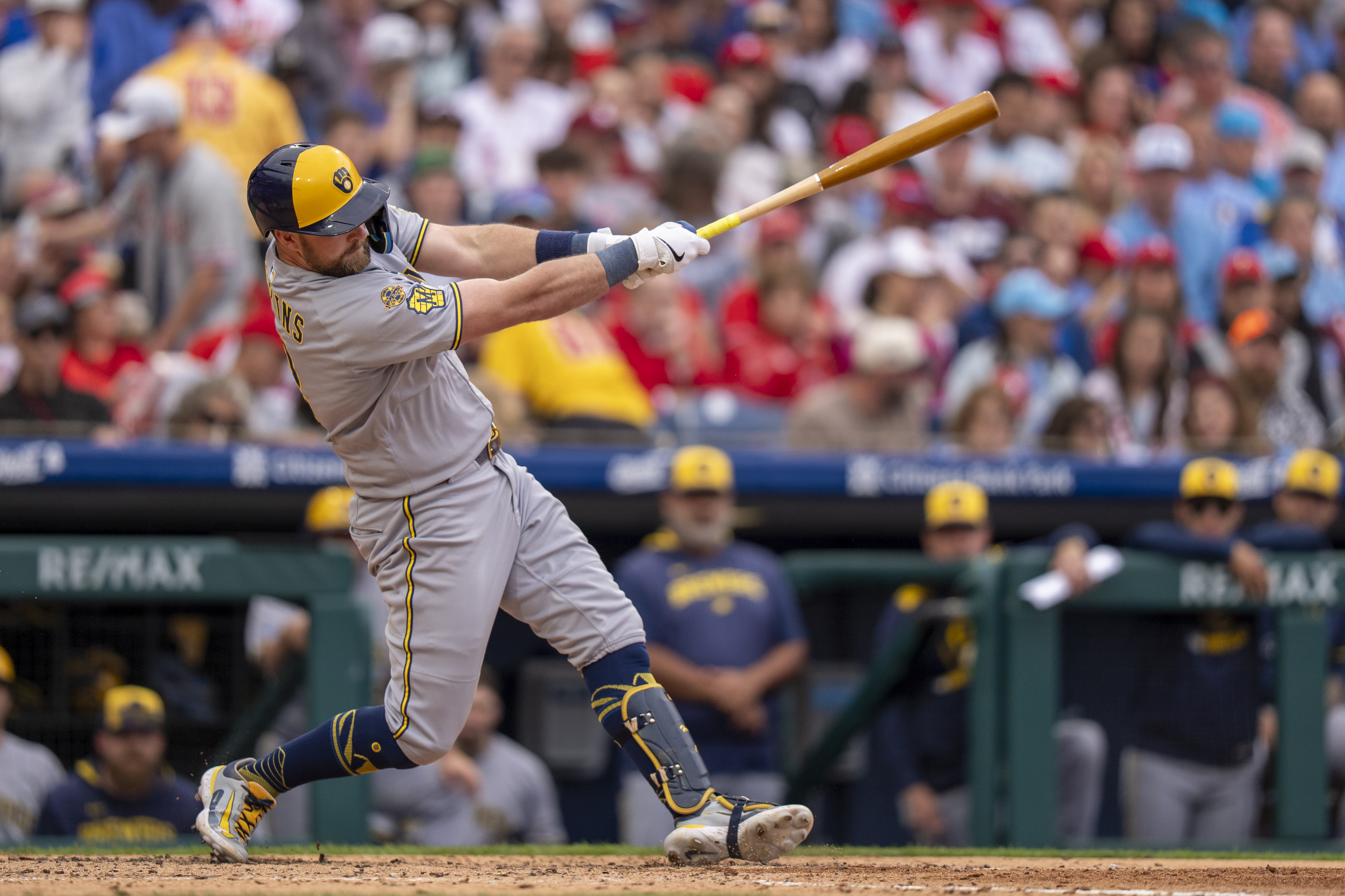 Brewers Phillies Baseball