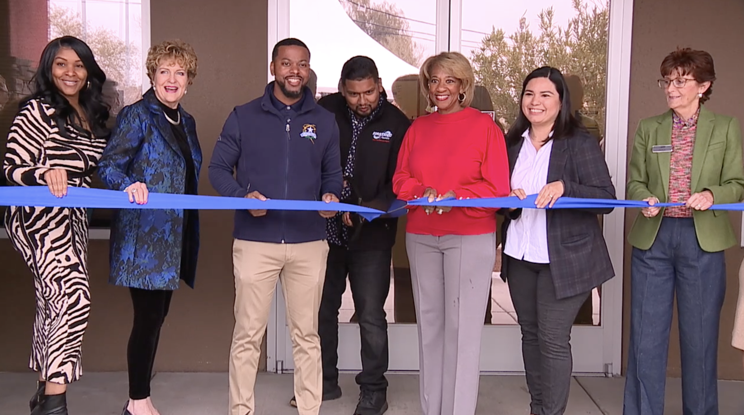 North Las Vegas organizers and officials, including Mayor Pamela Goynes-Brown, open the FirstMed Health+Wellness clinic.