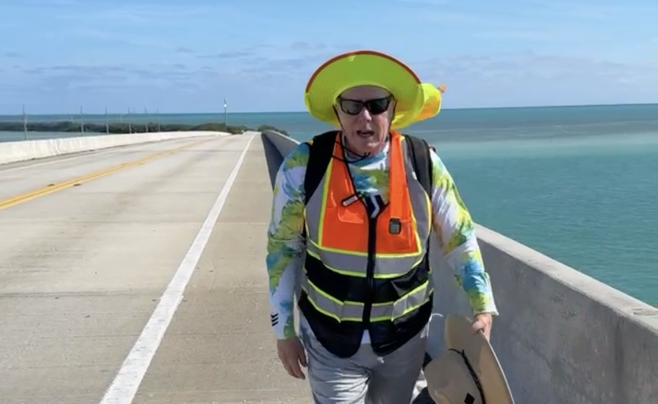 Bill Ashley in the Florida Keys