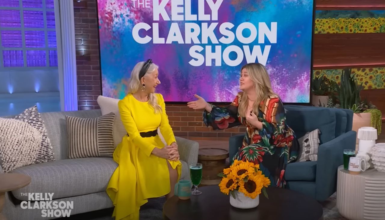 Helen Mirren and Kelly Clarkson