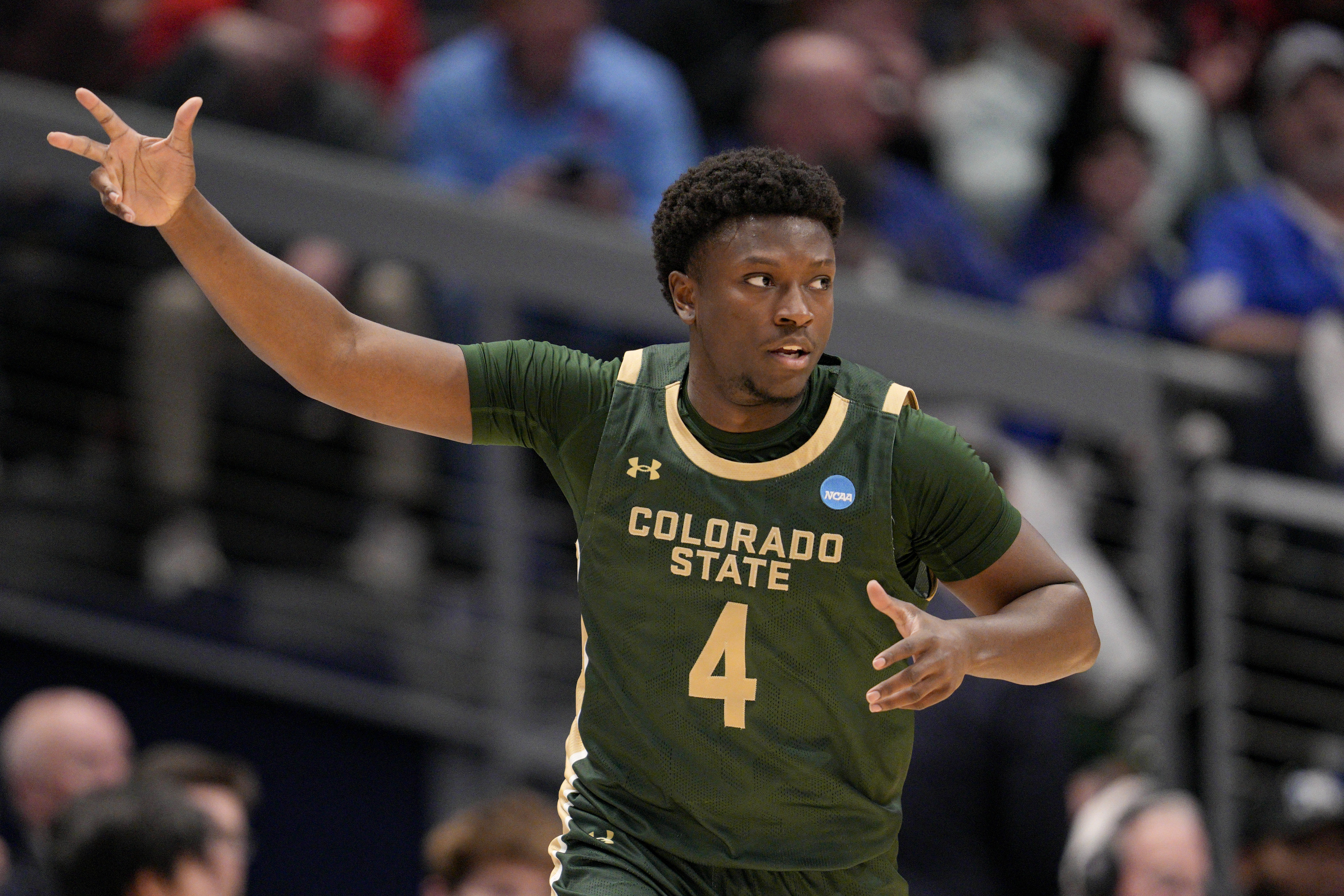 NCAA Colorado St Virginia Basketball