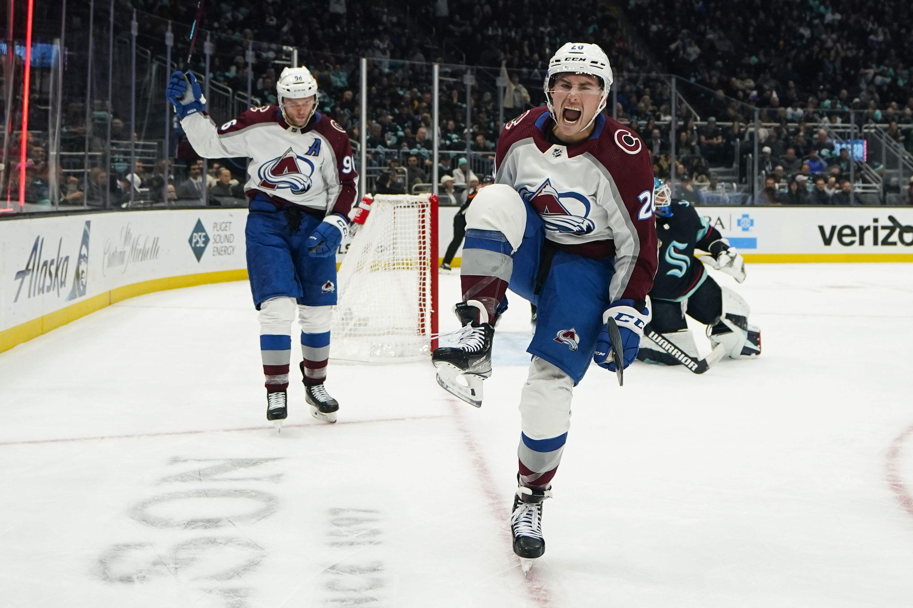 APTOPIX Avalanche Kraken Hockey