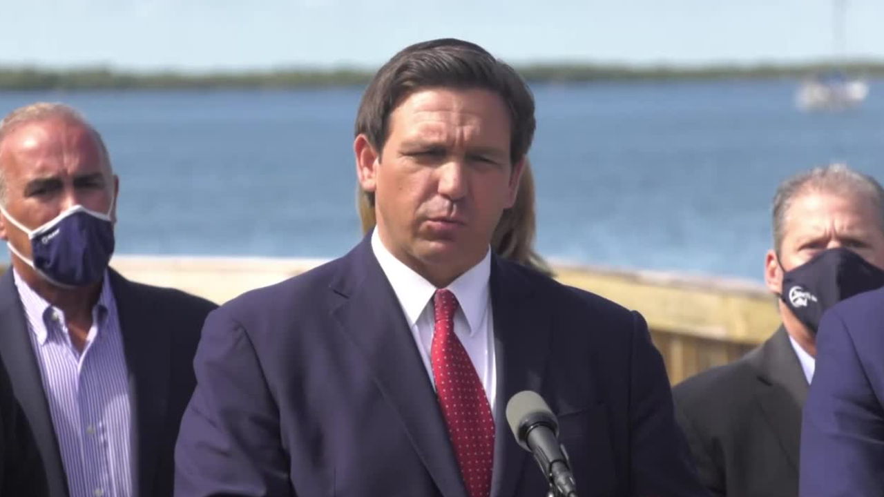 Florida Gov. Ron DeSantis gives COVID-19 update in Key Largo on Jan. 22, 2021.jpg