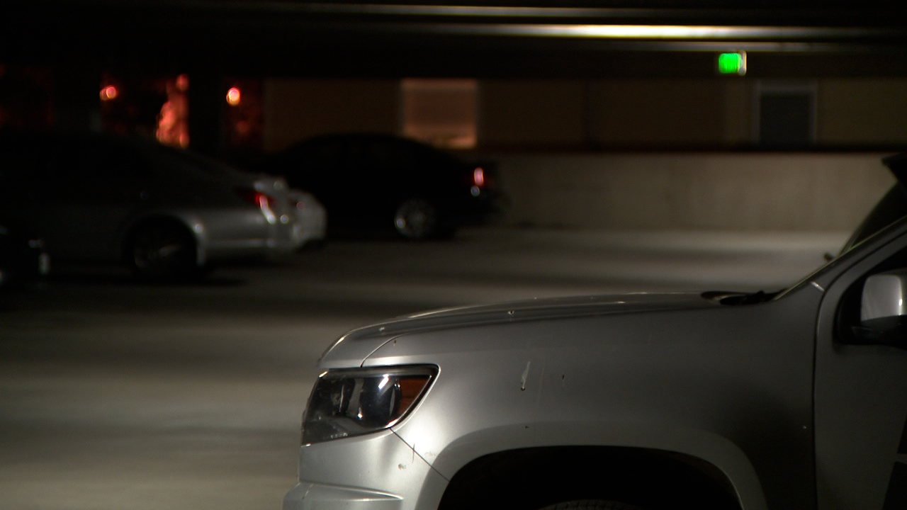 Parking garage attached to 7166 at Belmar 