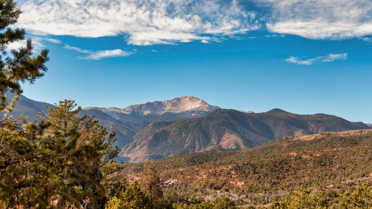 Pikes Peak views