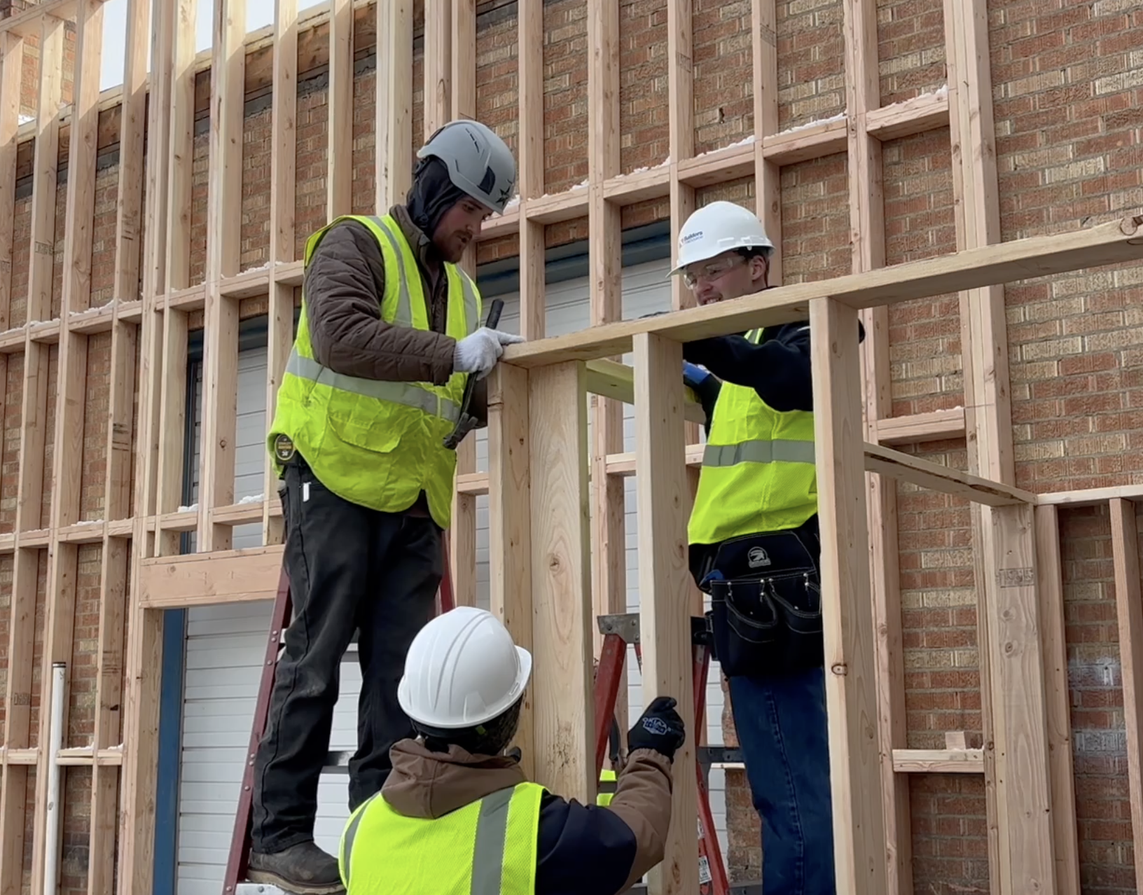 Hands-on learning for construction students 