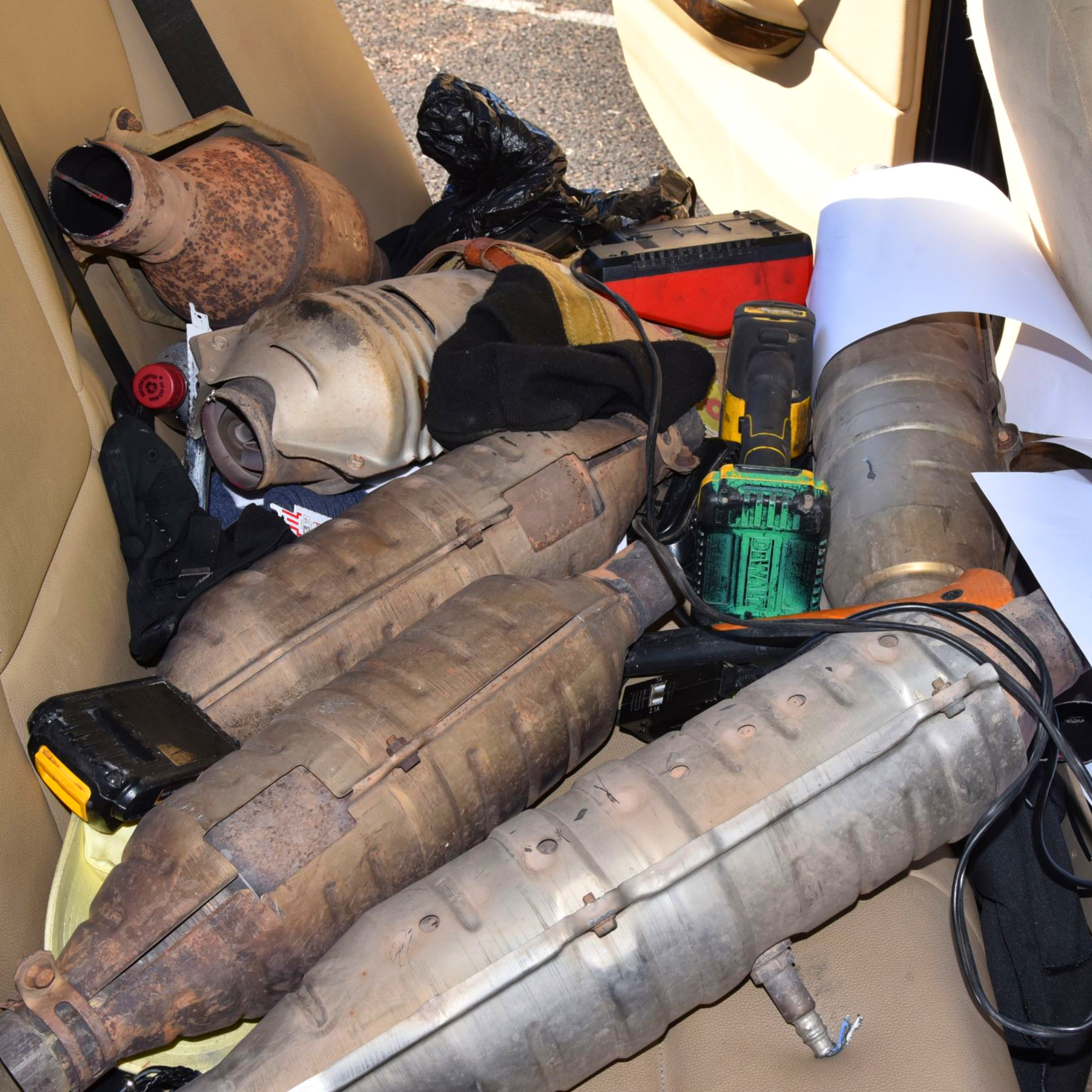 Chandler catalytic converter theft spree