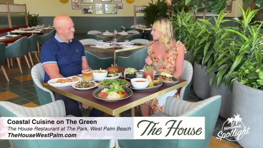 Fiona Daghir, Sunshine Spotlight host, speaks to The House food and beverage director Lee Morris 
