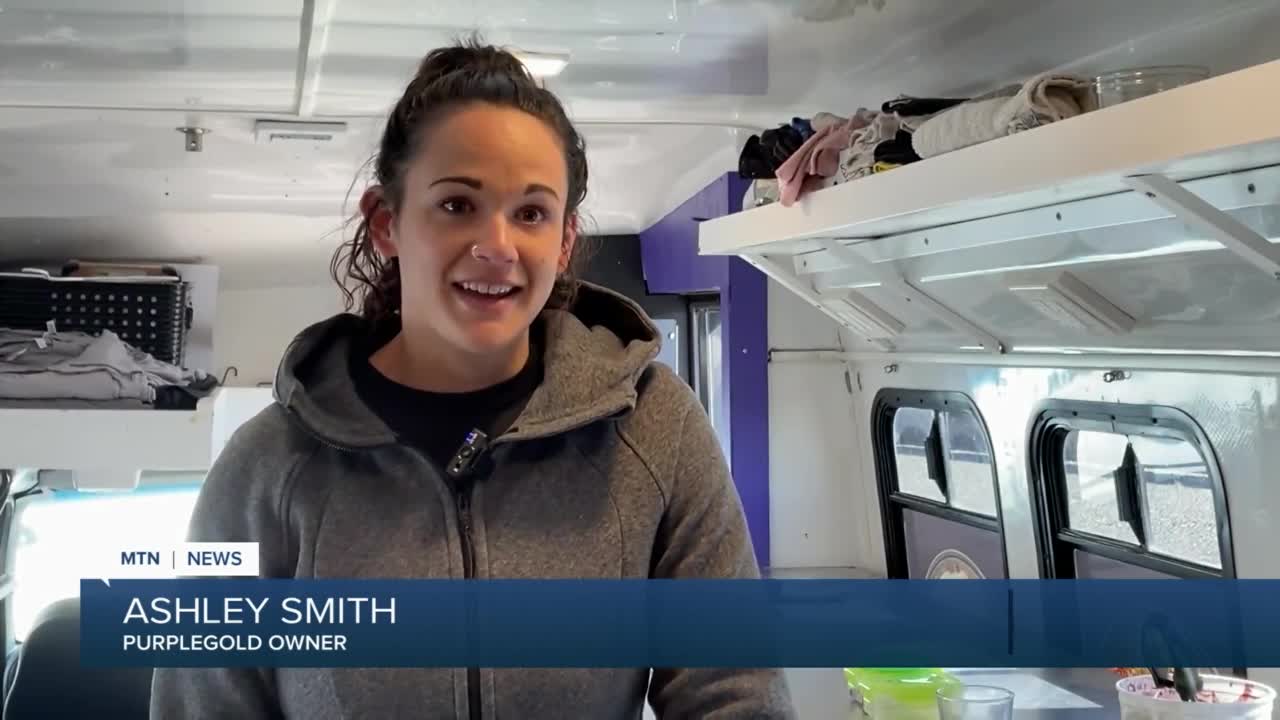 Ashley Smith , owner of PurpleGold