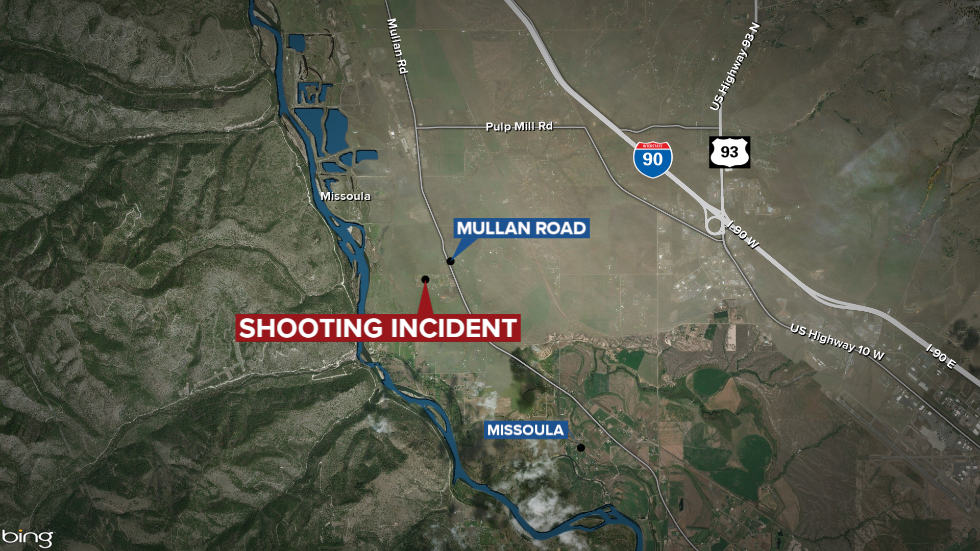 Azalea Drive Missoula Shooting Map