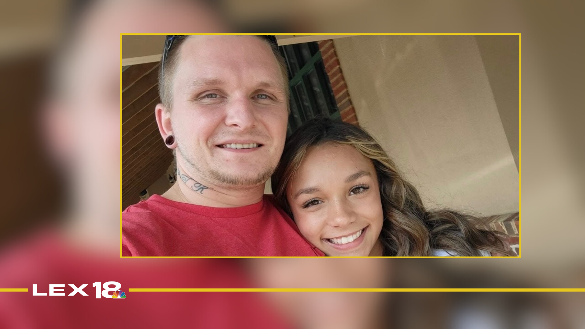 Anthony Rector with daughter