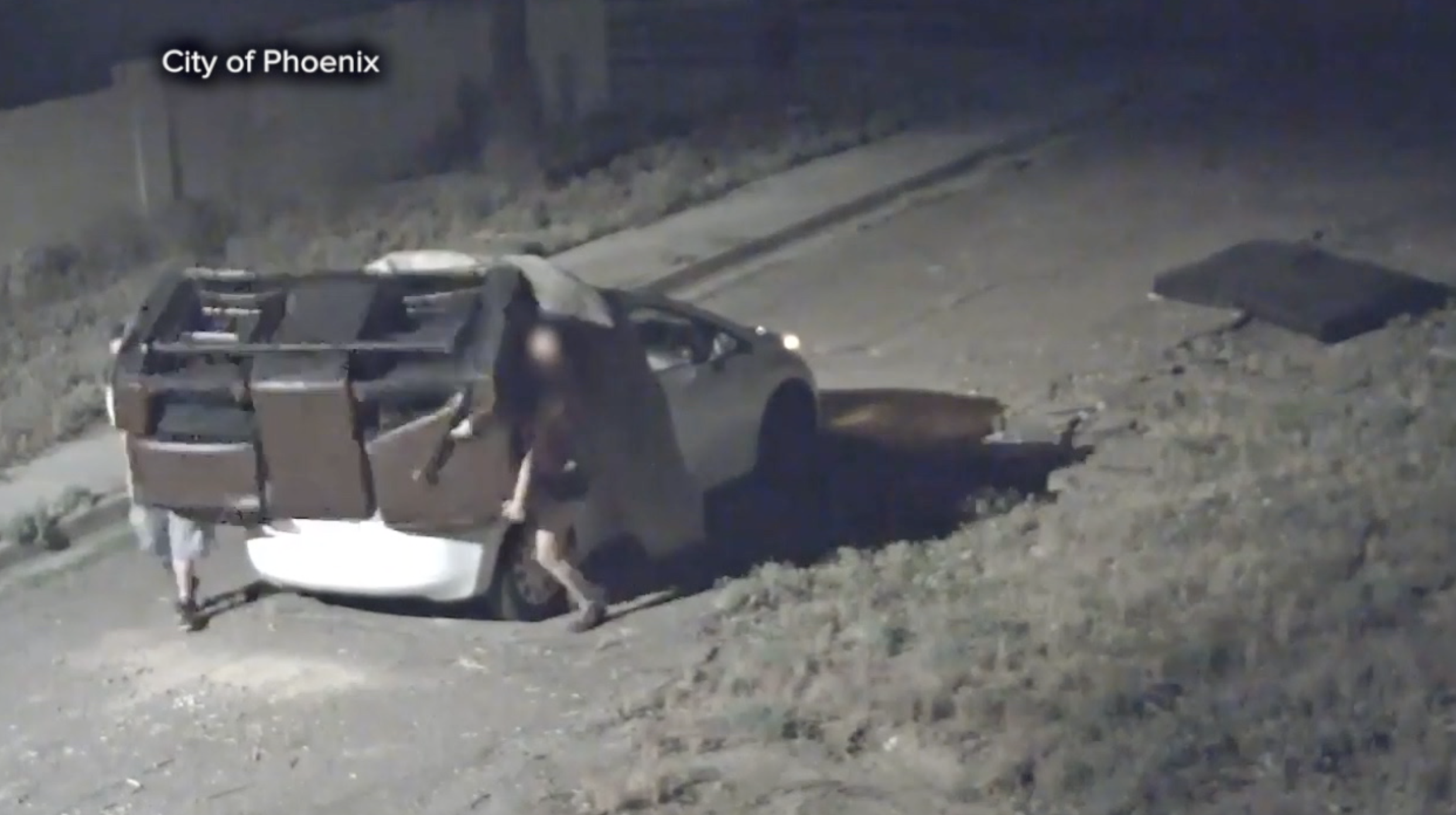 KNXV Phoenix dumping cameras videos
