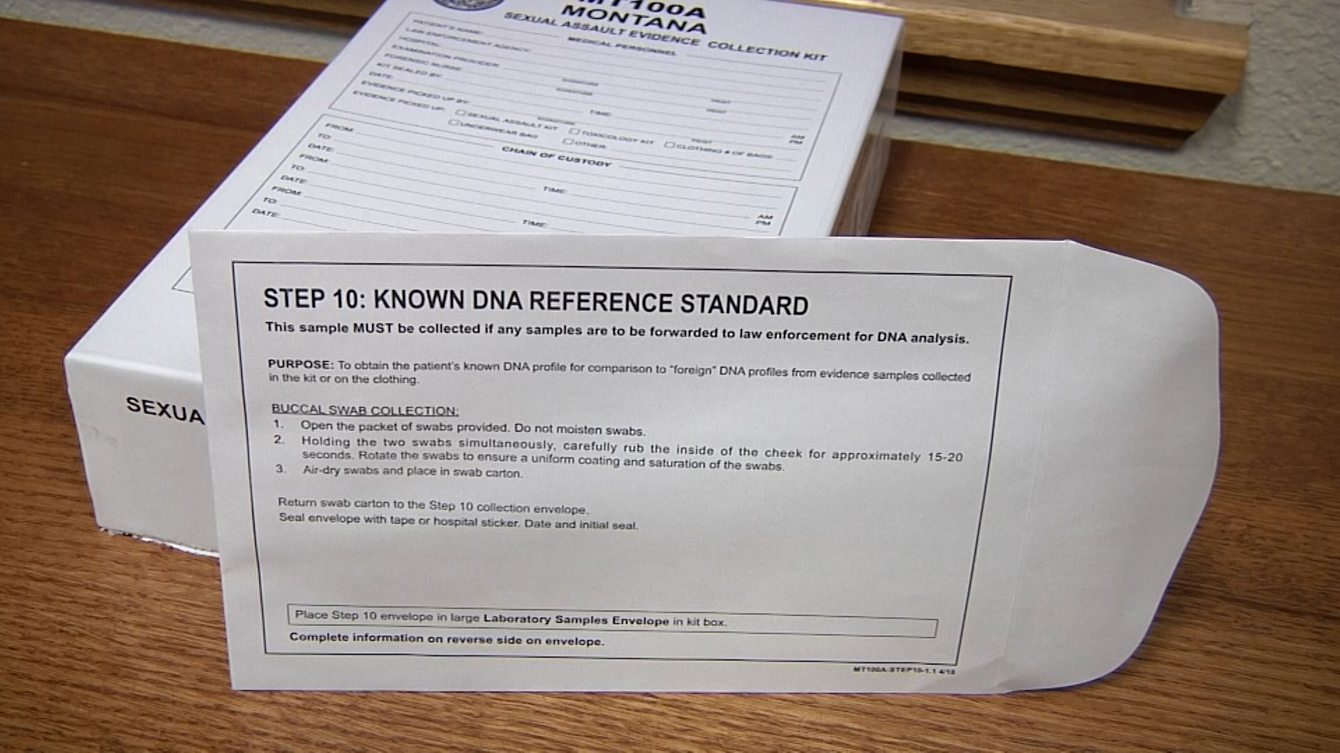 Sexual assault evidence kit