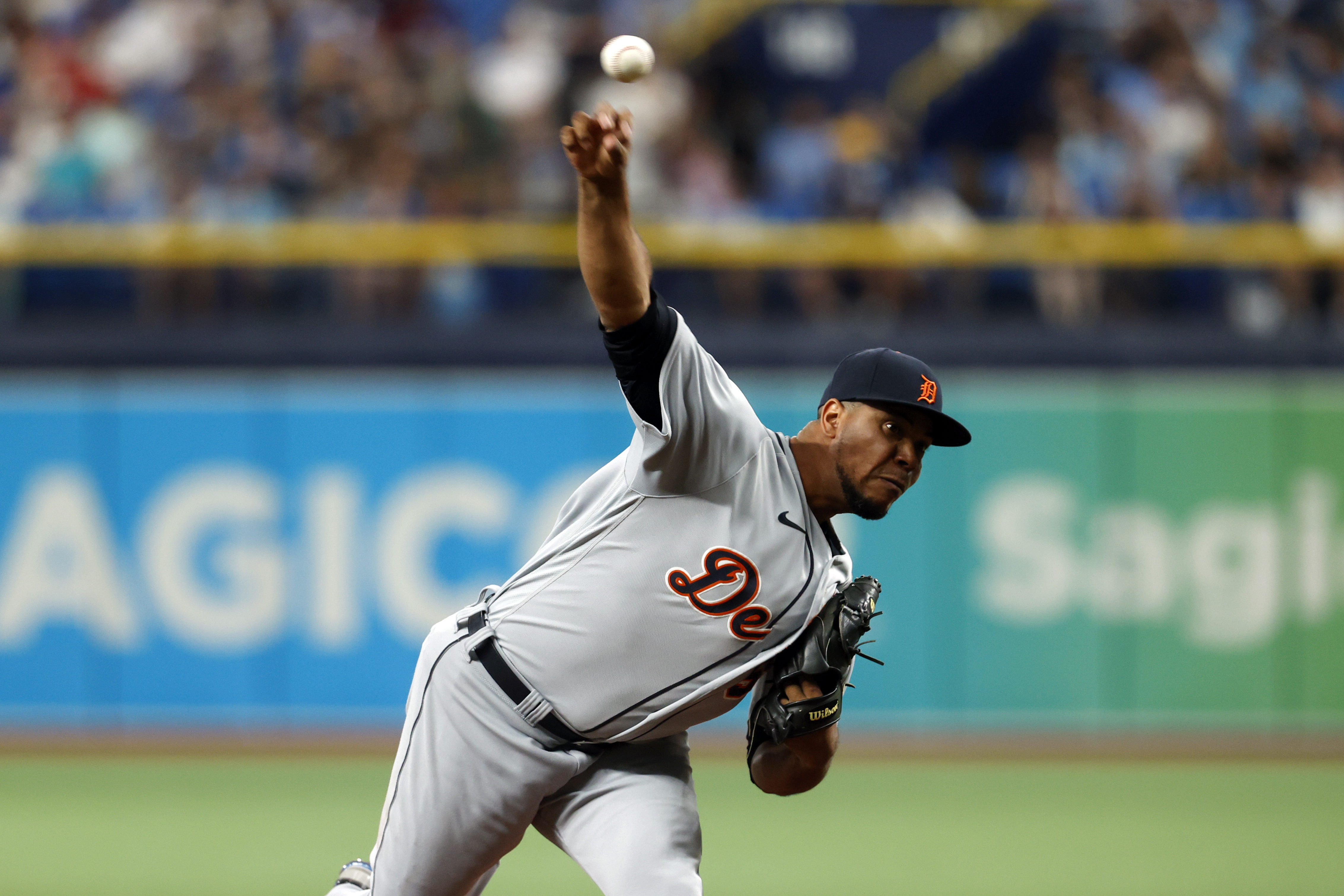 Wily Peralta Tigers Rays Baseball